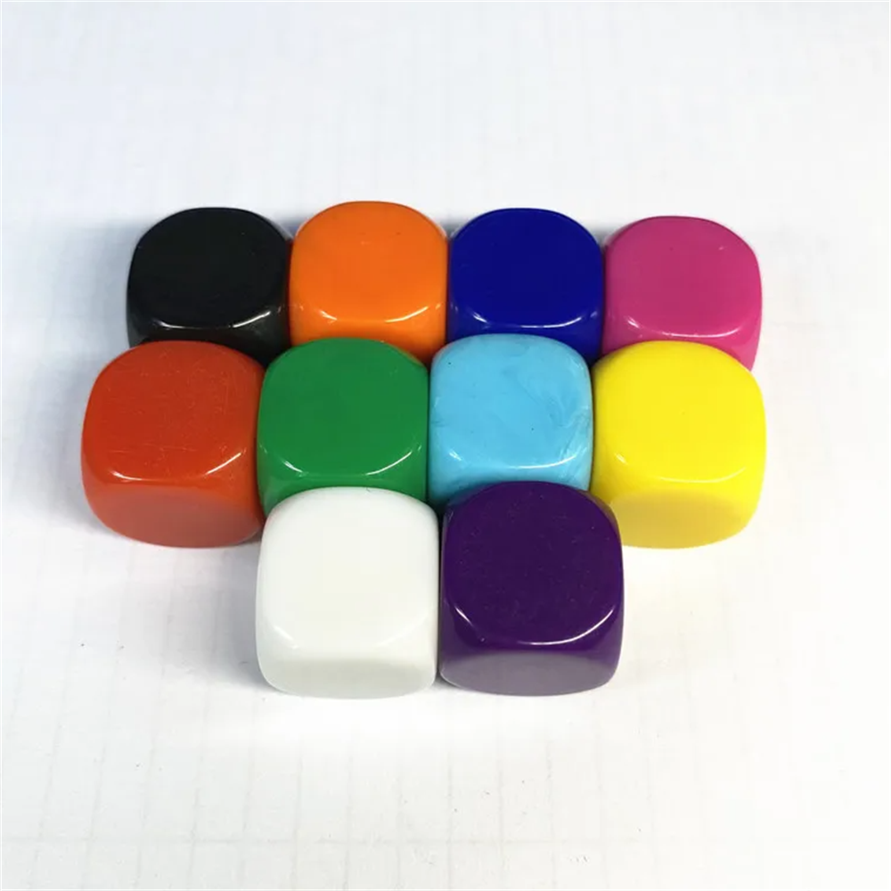 10Pcs Acrylic 16mm Multicolor  - Board Game Loop recension och pris