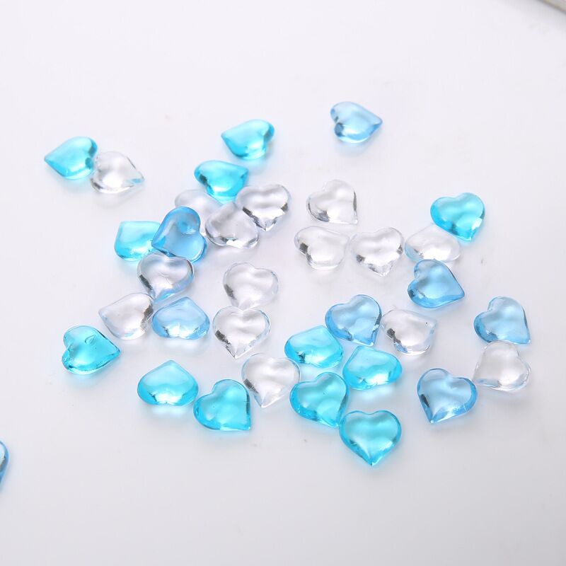 100PCS 10*4mm Heart Shape Acry - Board Game Loop recension och pris