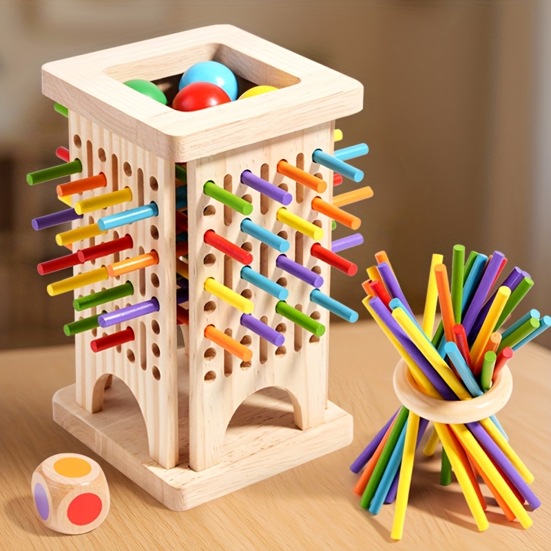 Montessori Wooden Board Game C - Board Game Idea recension och pris