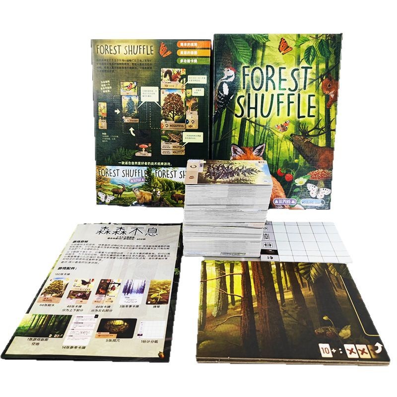Endless Forest  SHUFFLE, Multi - Board Game Wingspan recension och pris