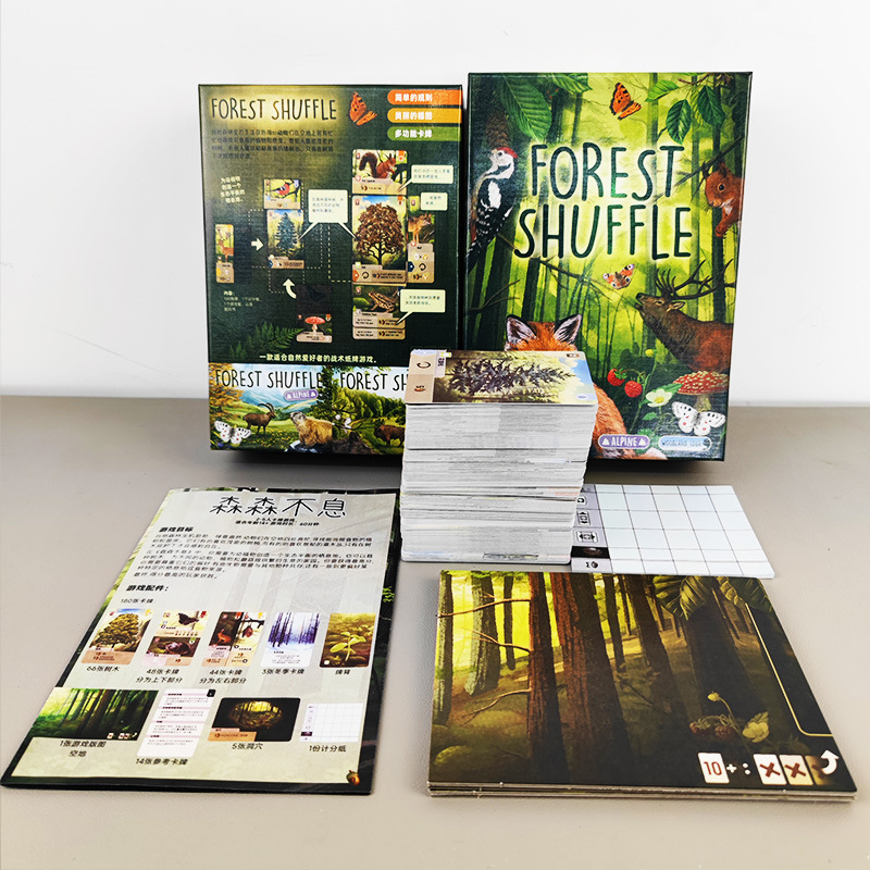 Endless Forest  SHUFFLE, Multi - Board Game Wingspan recension och pris