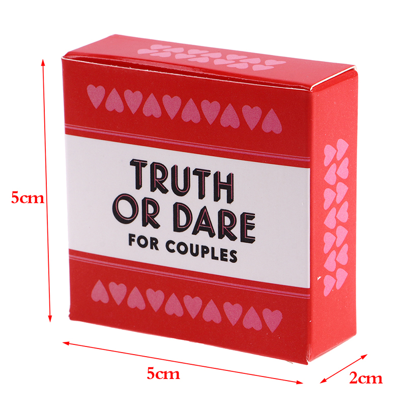 Mini Small Size Truth Or Dare  - Board Game Or Boardgame recension och pris