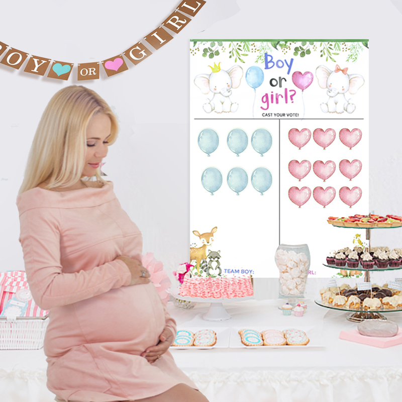 1sets Gender Reveal Game Votin - Board Game Or Boardgame recension och pris