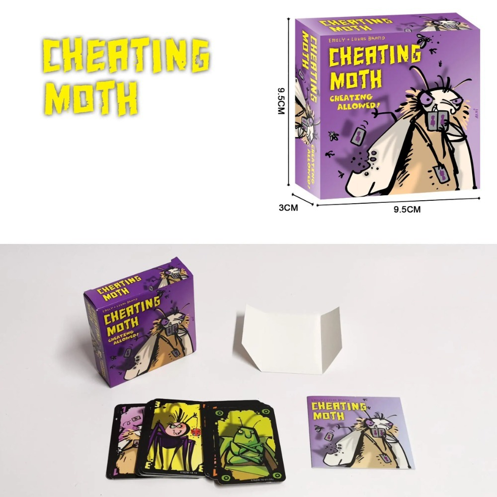 Mogel Motte Cheating Moth Card - Board Game Wingspan recension och pris