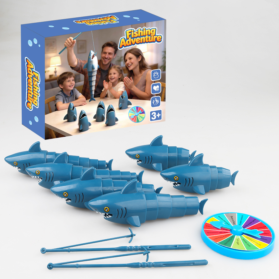 Popular Shark Style Fishing Bo - Board Game Idea recension och pris