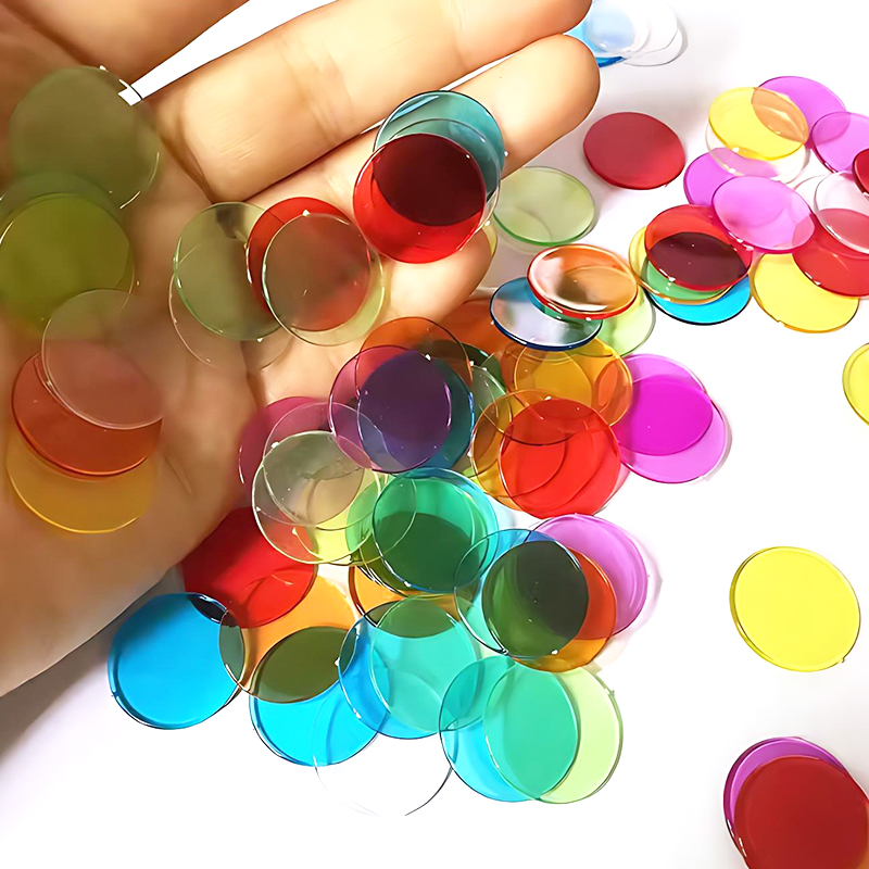 100/200PCS 19mm Round Count Ch - Board Game Loop recension och pris